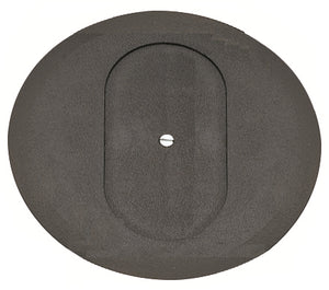 Kraloy 078877 Round Floor Box Cover, Diameter: 5-3/4", Non-Metallic Kraloy 78877