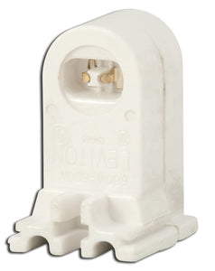 Leviton 13465-W Fluorescent Lampholder, High-Output Leviton 13465-W