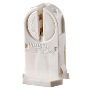 Leviton 13654-TWP Fluorescent Lampholder, Linear Leviton 13654-TWP