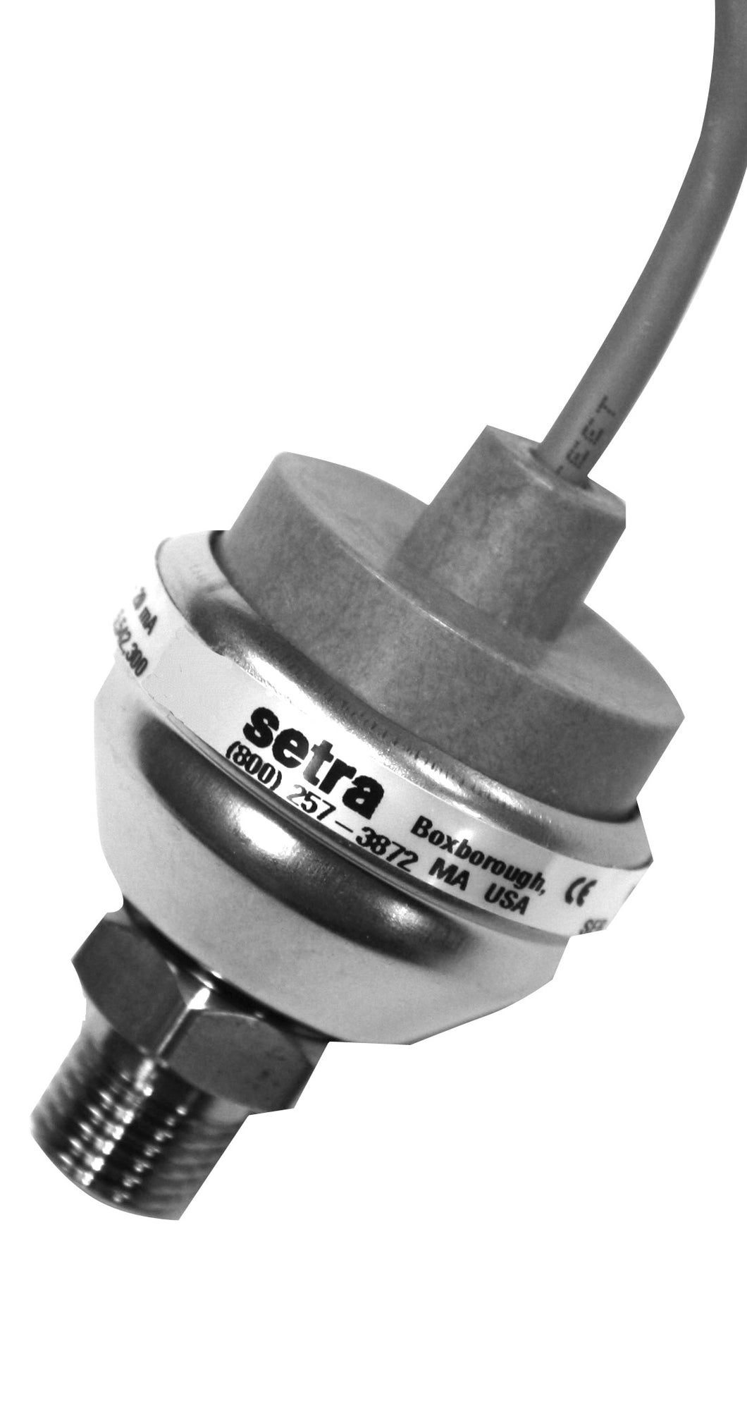 Setra Systems Inc 2091-200P-G-2M-11-06-H Pressure Transducer Setra Systems Inc 2091-200P-G-2M-11-06-H