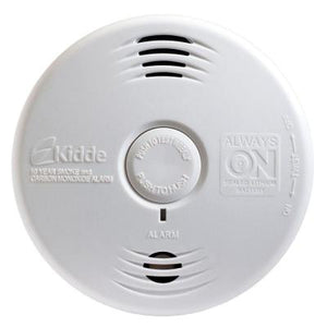 Kidde Fire 21010067 Smoke Alarm, 10 Year Sealed Lithium Battery, 85 dB, White Kidde Fire 21010067