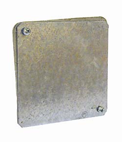 Hubbell-Raco 762 4" Square Cover, Gasketed, Blank, Flat Hubbell-Raco 762