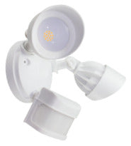 American Lighting AL2-2PIR-WH Dual-Head LED Motion Floodlight American Lighting AL2-2PIR-WH