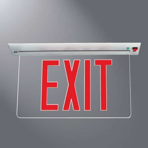 Sure-Lites EUR70R EDGE LITE EXIT - RED Sure-Lites EUR70R