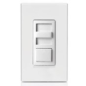 Leviton IPX10-10Z Slide Dimmer, Fluorescent, IllumaTech, White Leviton IPX10-10Z