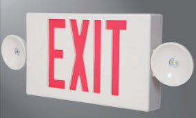 Sure-Lites LPXC25 Exit Sign, LED Polycarbonate Combo Sure-Lites LPXC25