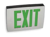 Lithonia Lighting LQC 1 G LED Exit Sign, Green Lithonia Lighting LQC 1 G