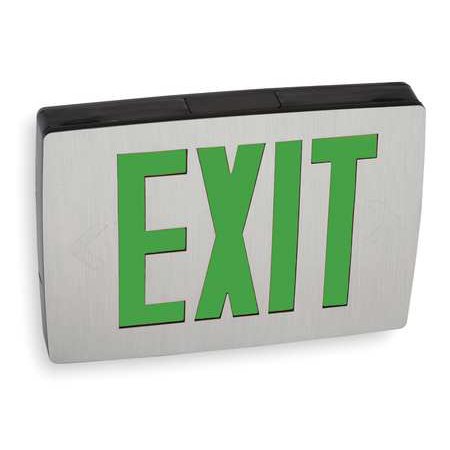 Lithonia Lighting LQC 2 G LED Exit Sign, Green Lithonia Lighting LQC 2 G