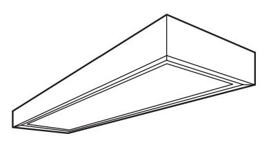 Lithonia Lighting M 2 32 A12 MVOLT GEB10IS 1' x 4' LED Troffer Lithonia Lighting M 2 32 A12 MVOLT GEB10IS