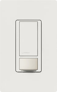 Lutron MS-VPS2H-WH Vacancy Sensor Switch Dimmer, 2A, Maestro, White Lutron MS-VPS2H-WH