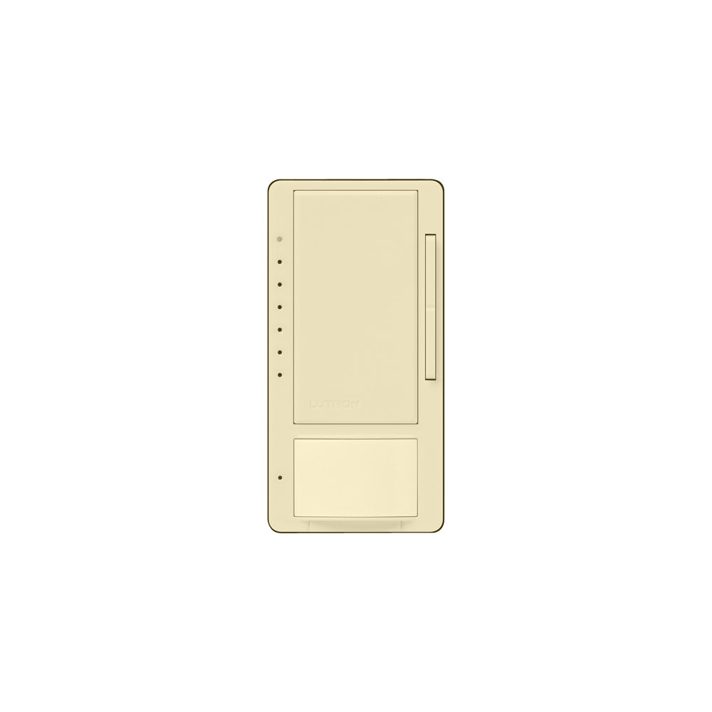 Lutron MSCL-OP153M-IV Occupancy Sensor Dimmer, 600/150W, Maestro, Ivory Lutron MSCL-OP153M-IV