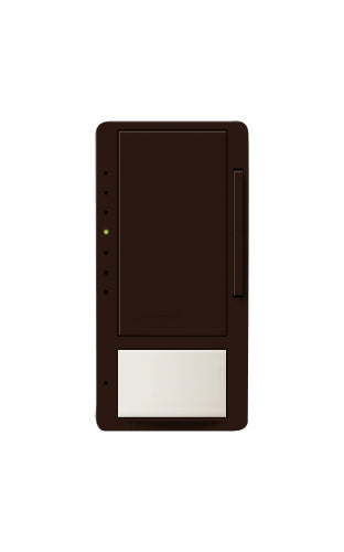 Lutron MSCL-VP153M-BR Occupancy Sensor Dimmer, 600W, Brown Lutron MSCL-VP153M-BR