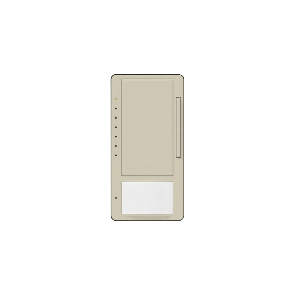 Lutron MSCL-VP153MH-AL Occupancy Sensor Dimmer, 600W, Maestro, Almond Lutron MSCL-VP153MH-AL