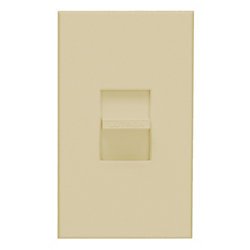 Lutron NF-10-IV Slide Dimmer, Fluorescent, Nova, Ivory Lutron NF-10-IV