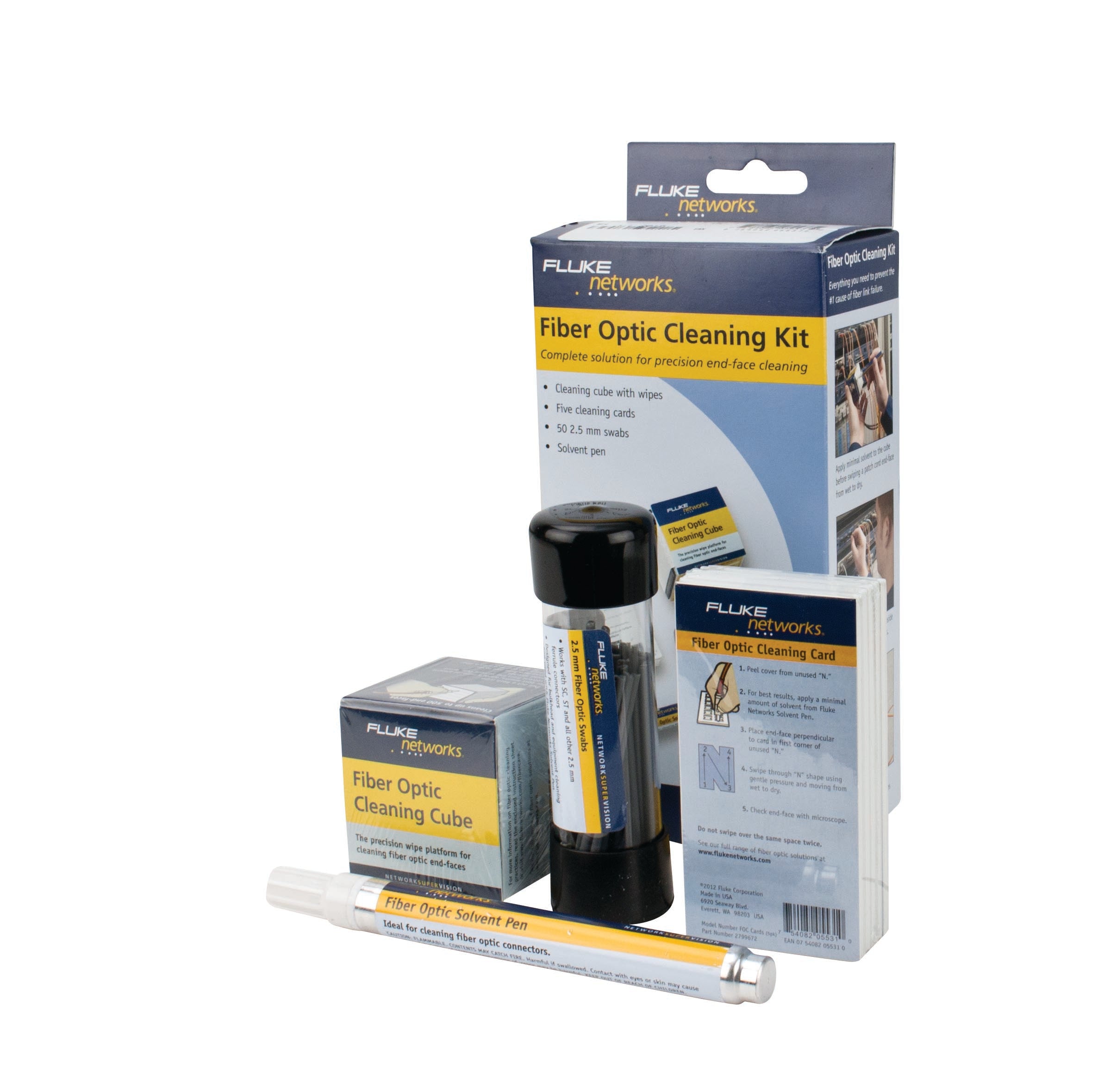 Fiber Optic Cleaning Kit Dry Cleaning Cleaning Kit