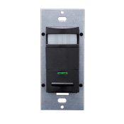 Leviton ODS10-INE PIR Occupancy Sensor/Switch, Black Leviton ODS10-INE