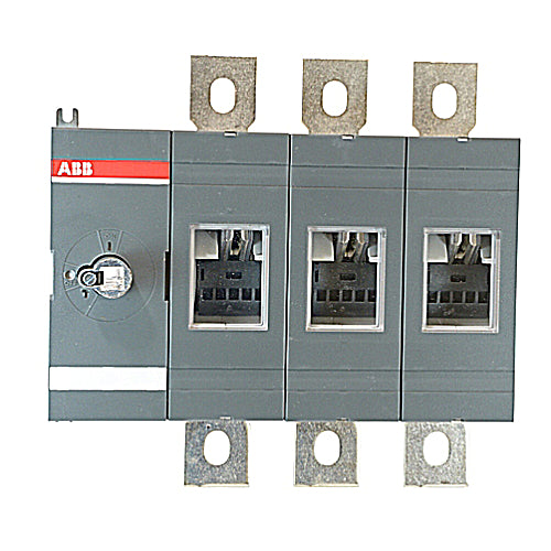 ABB OT800U03 Disconnect, Non-Fused, 800A, 3P, 600VAC, Terminal Bolt Included ABB OT800U03