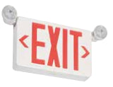 Philips - Light To Go PVLLCR2R Exit Sign, Red Lettering, 3.6V Philips - Light To Go PVLLCR2R