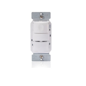 Wattstopper PW-301-I PIR Occupancy Sensor/Switch, Ivory w/ Neutral Wattstopper PW-301-I