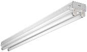 Metalux SSF-296HO-120V-EB2 Standard Strip, T12, 8', 2-Lamp, 110W, 120V Metalux SSF-296HO-120V-EB2