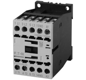 Eaton XTCE007B10B Contactor, IEC, 7A, 240VAC Coil, 3P, Frame B, 1NO  Eaton XTCE007B10B